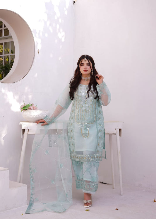 3-Piece Set – Organza & Silk
